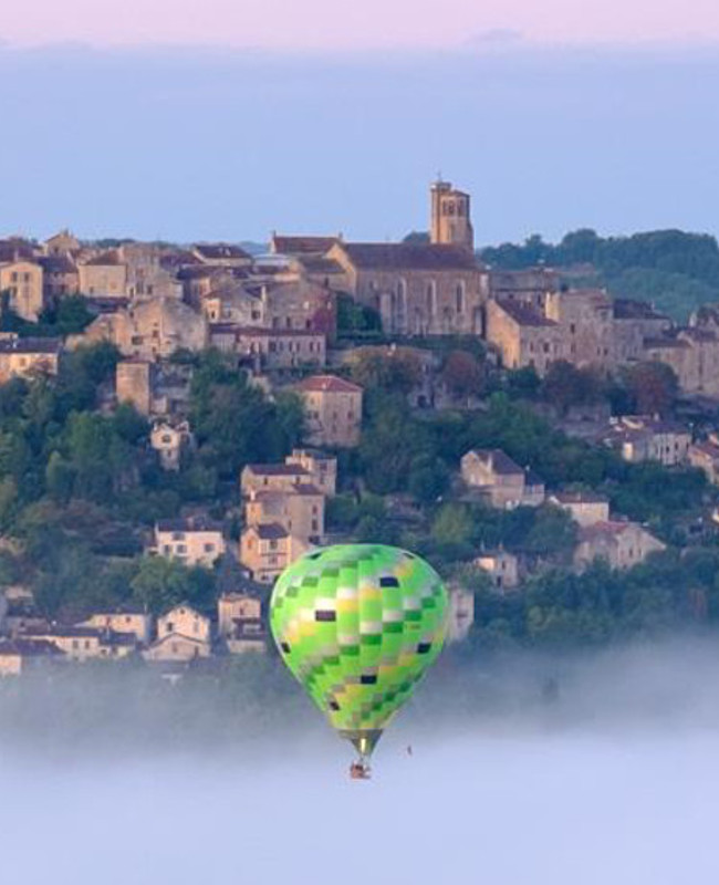 Baptême de l'air sur Cordes sur Ciel